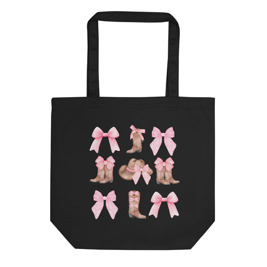 Boots n Bows Eco Tote Bag