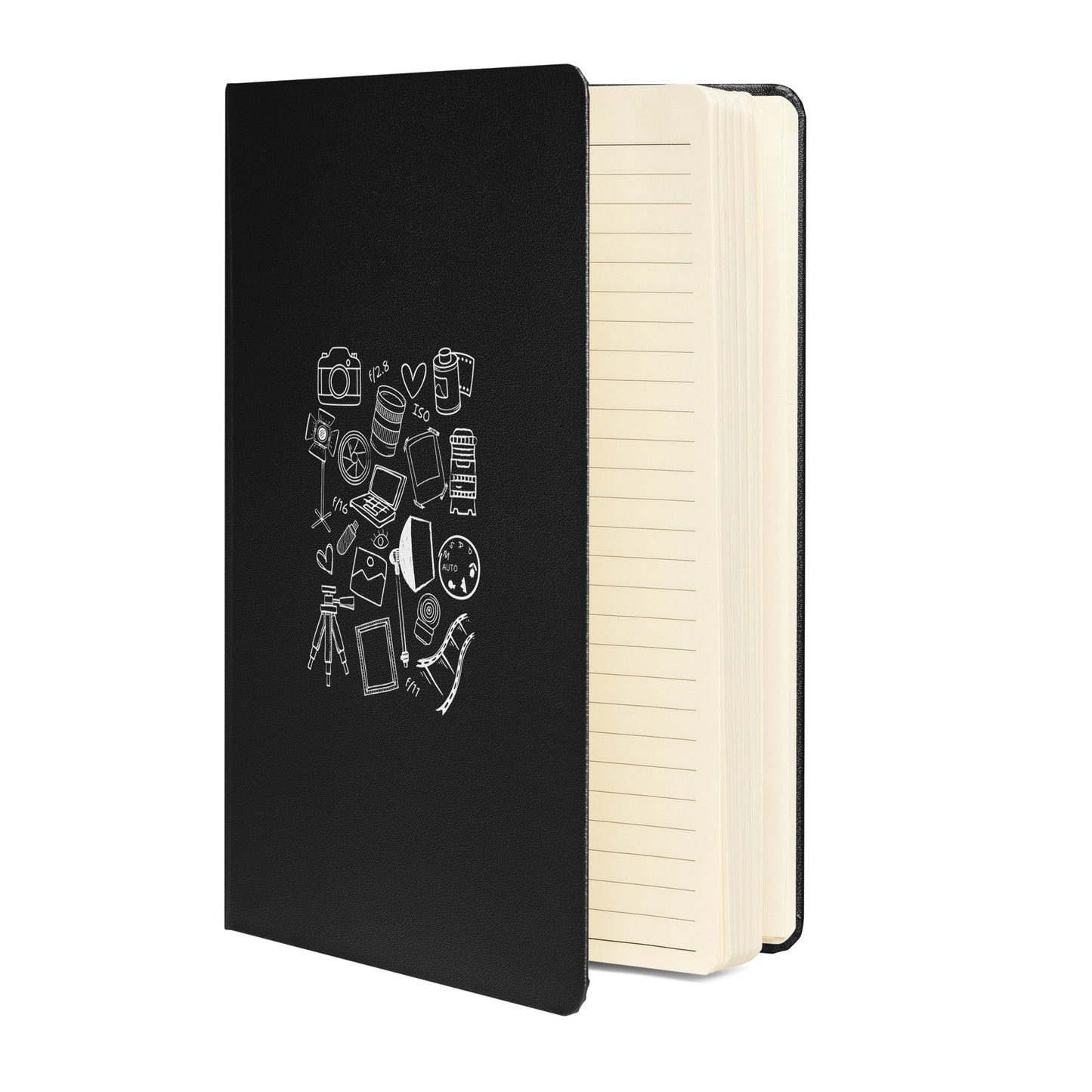 Photography DOODLES Hardcover bound notebook