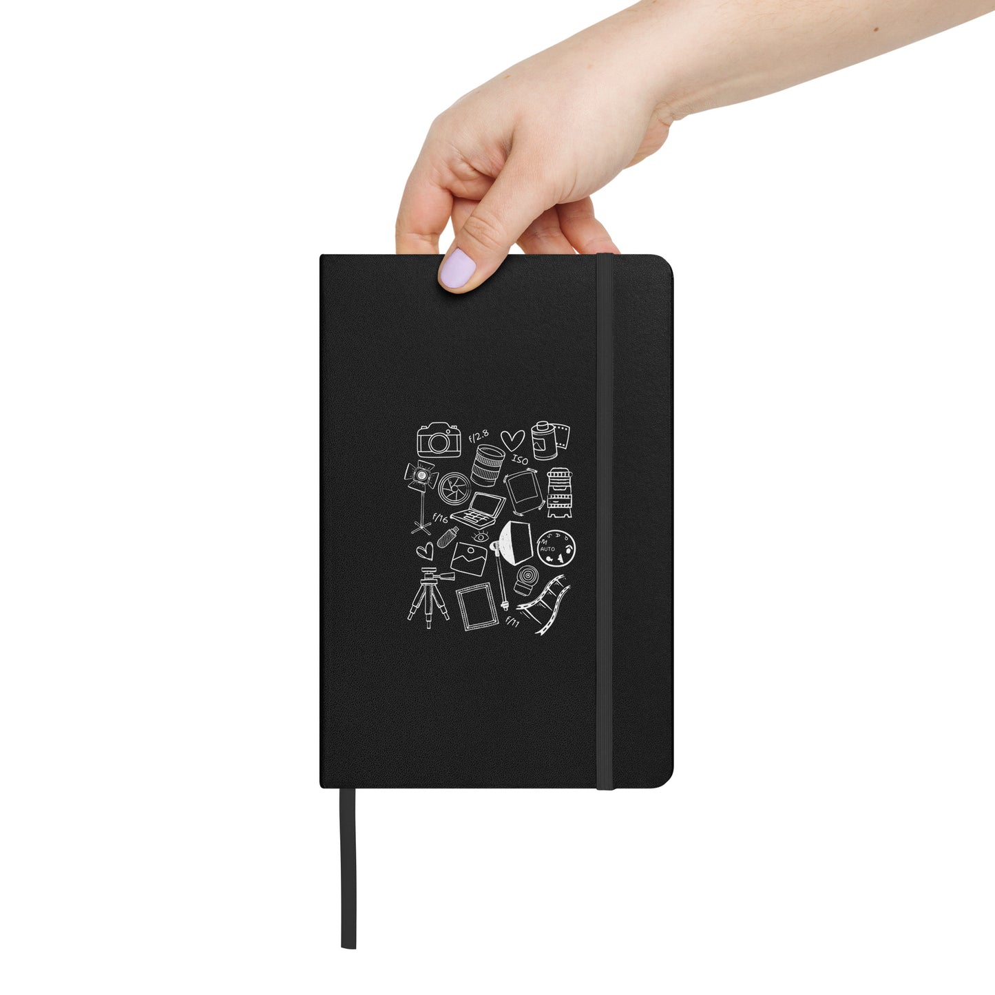 Photography DOODLES Hardcover bound notebook