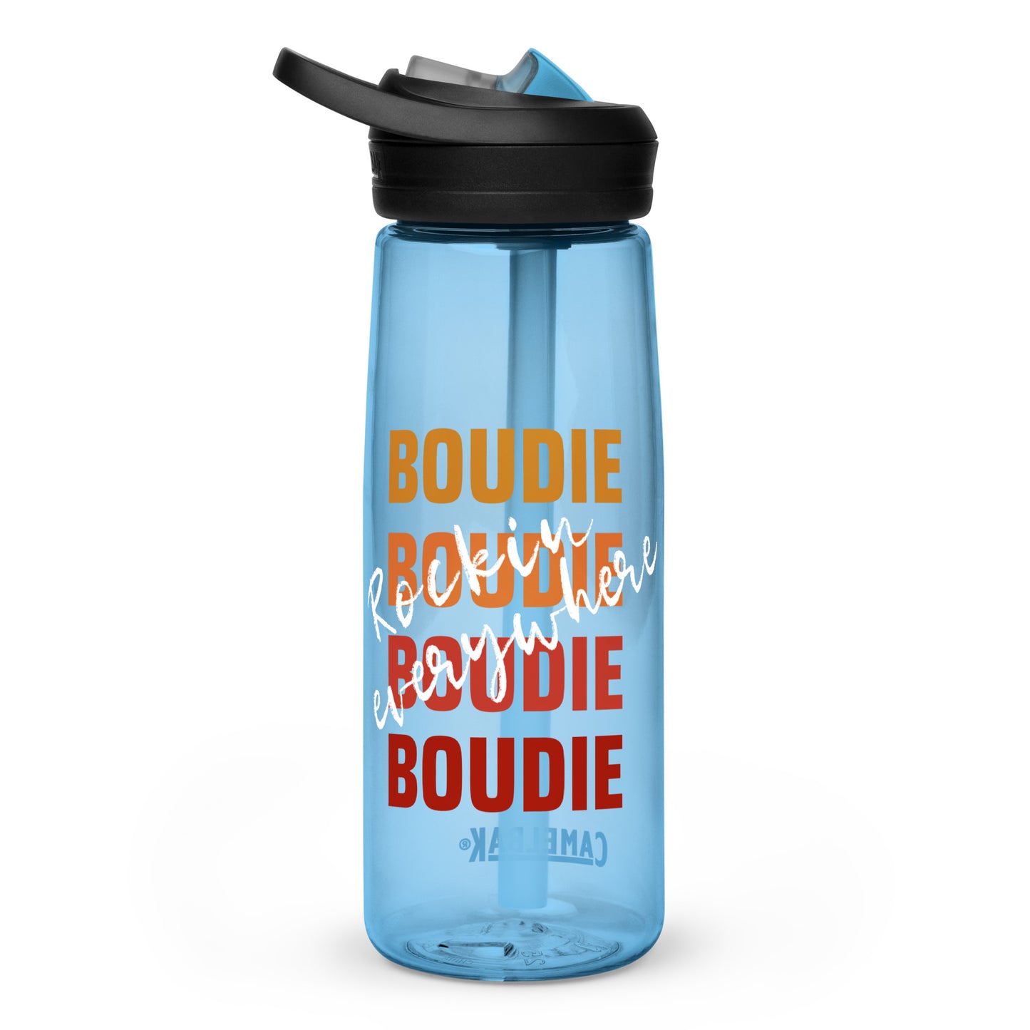 Boudie Rockin' Everywhere Sports water bottle