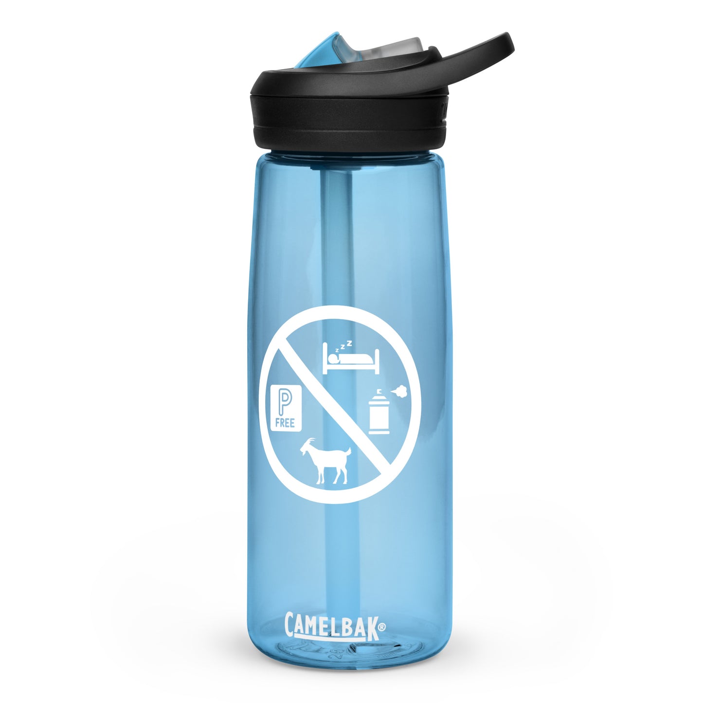 DON'T BE A CHESTER Inside Jokes water bottle