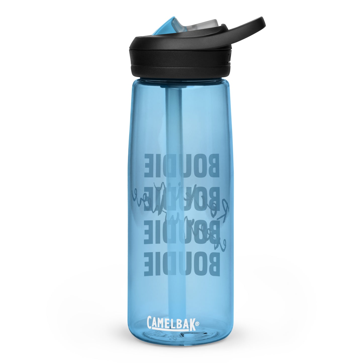 Boudie Rockin' Everywhere Blues Sports water bottle