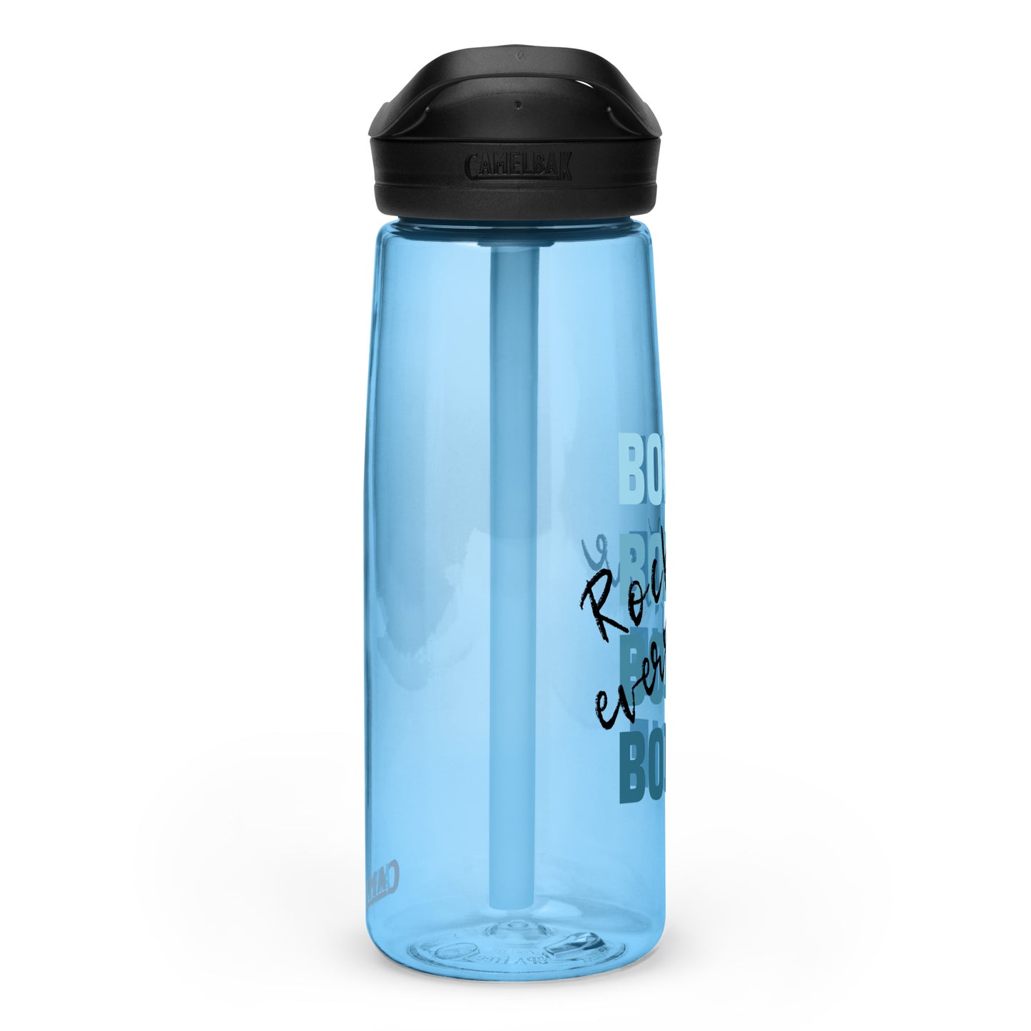 Boudie Rockin' Everywhere Blues Sports water bottle