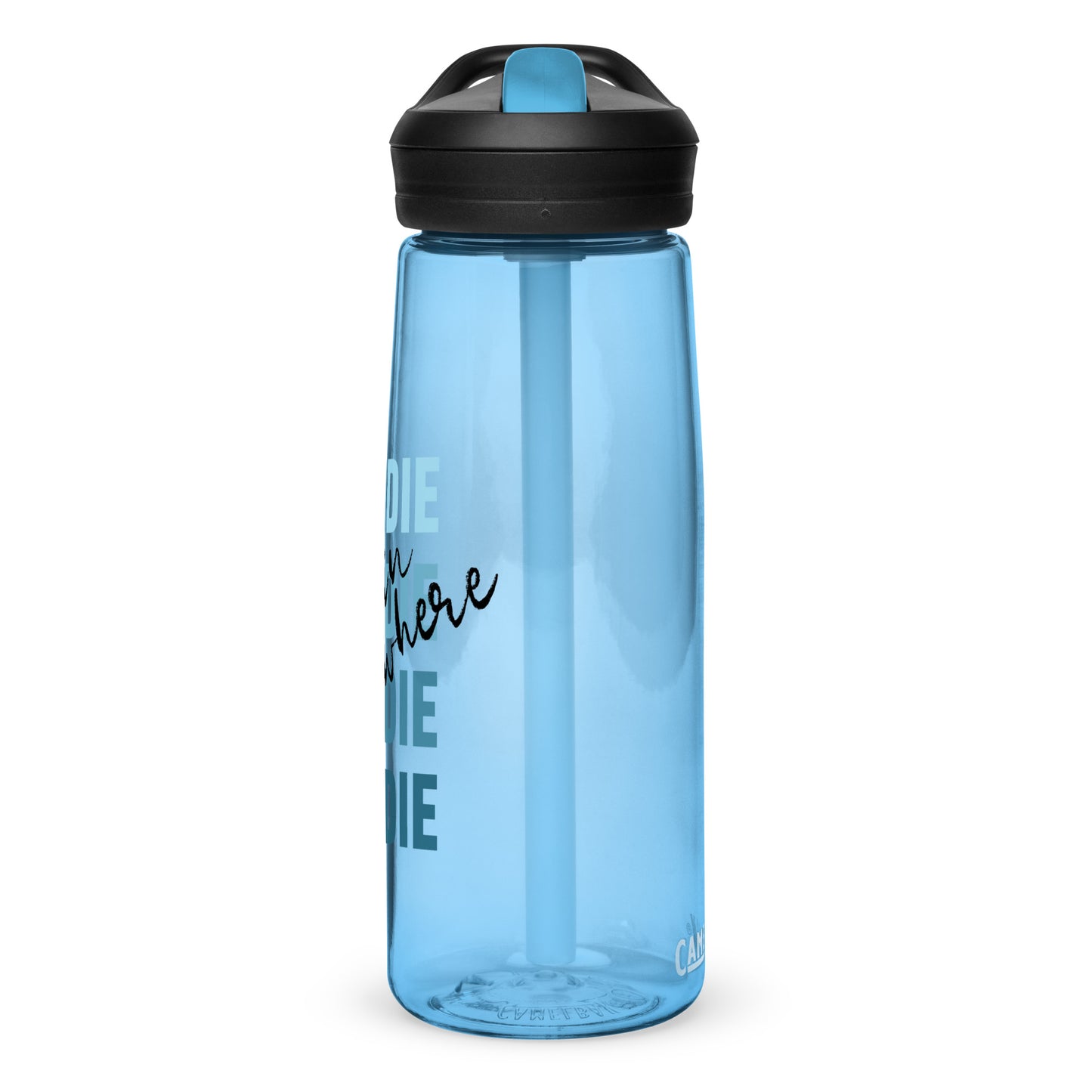 Boudie Rockin' Everywhere Blues Sports water bottle