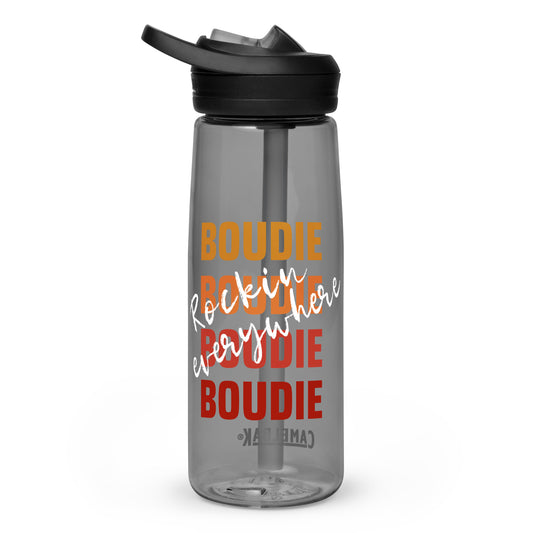 Boudie Rockin' Everywhere Sports water bottle