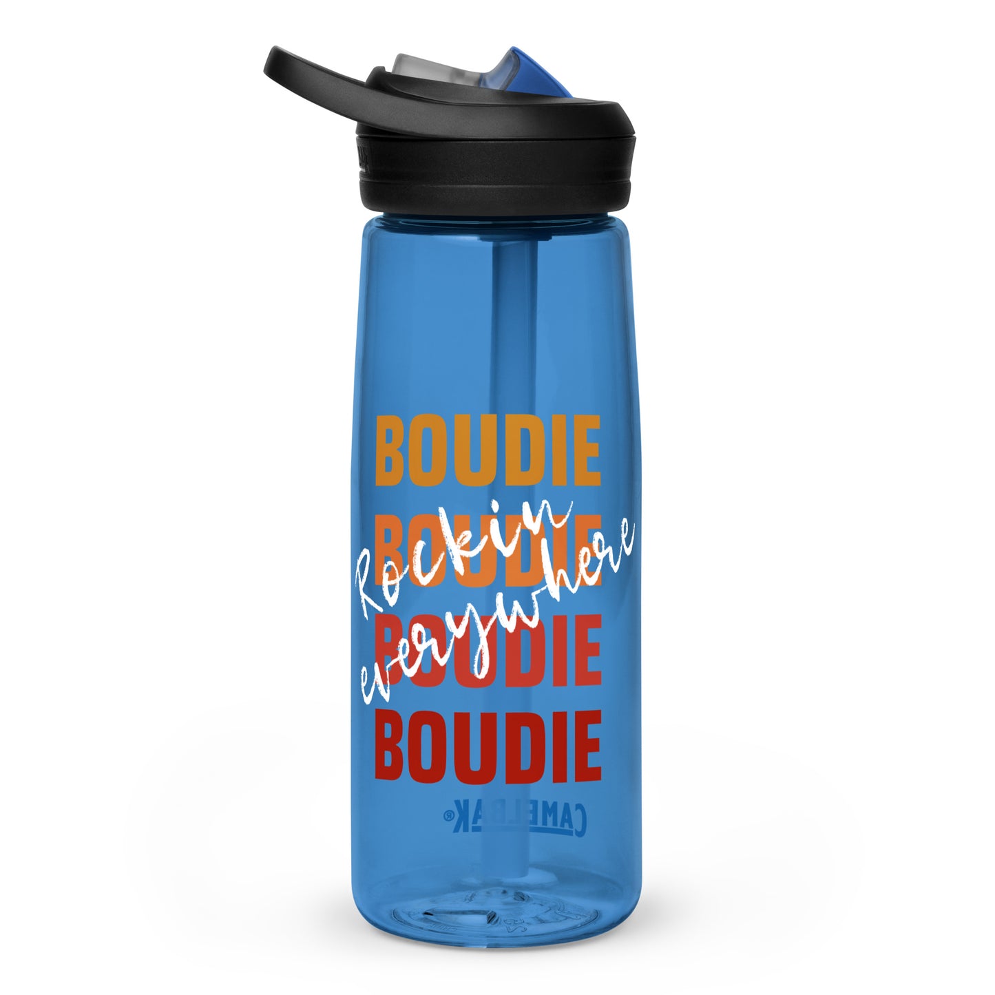 Boudie Rockin' Everywhere Sports water bottle