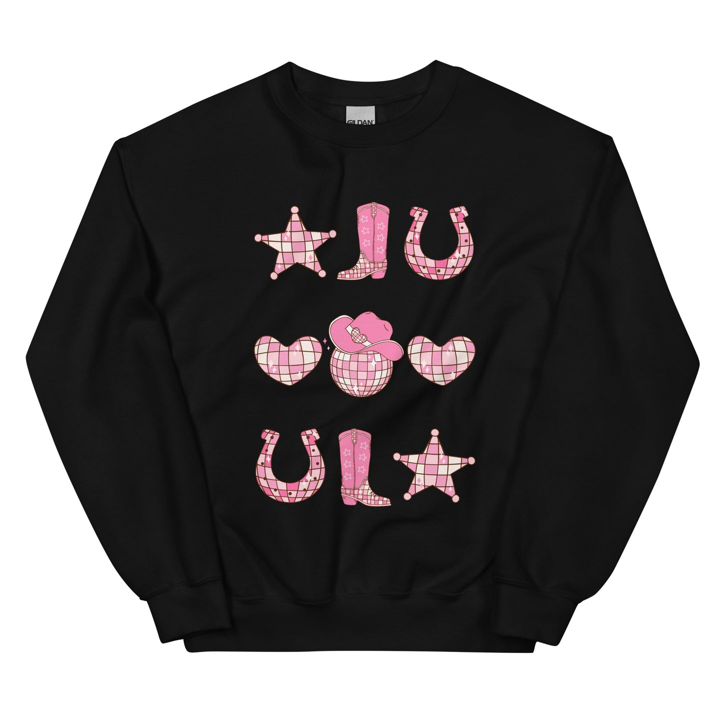 Disco Cowgirl Unisex Sweatshirt