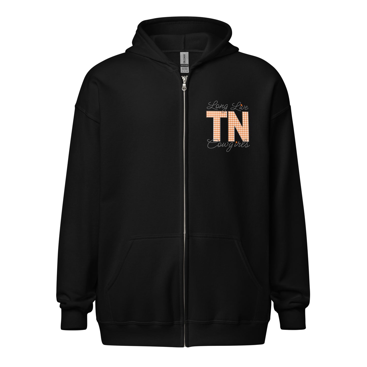 Long Live TENNESSEE Cowgirls Unisex heavy blend zip hoodie