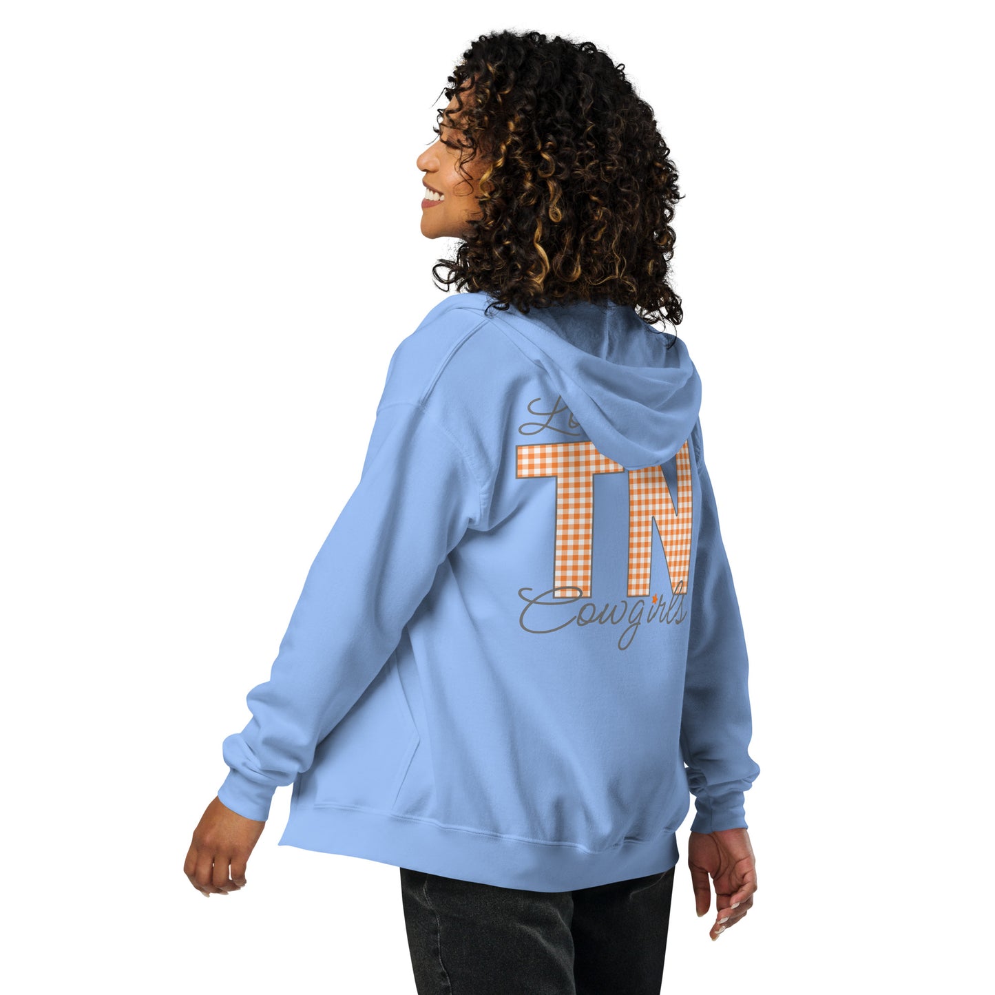 Long Live TENNESSEE Cowgirls Unisex heavy blend zip hoodie