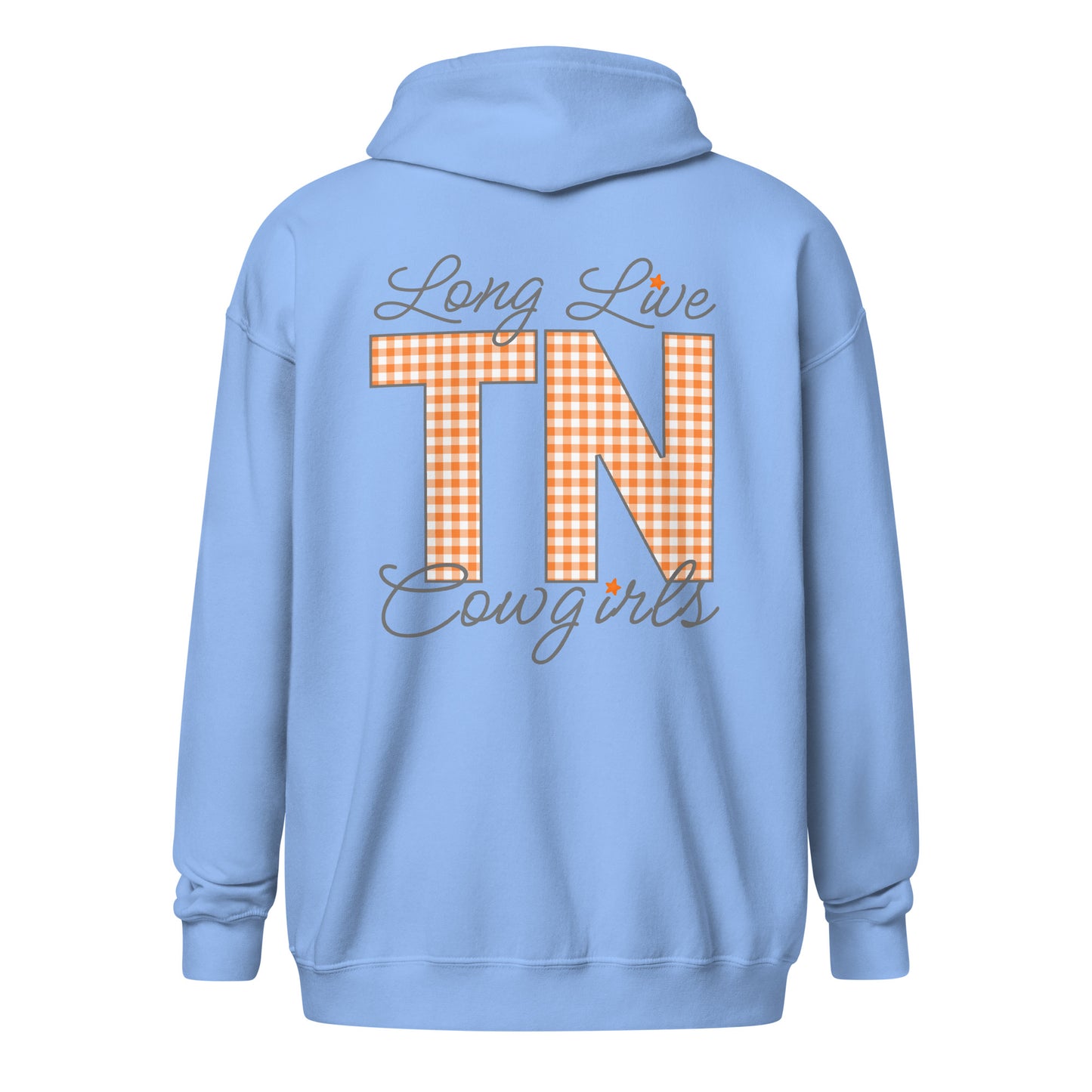 Long Live TENNESSEE Cowgirls Unisex heavy blend zip hoodie