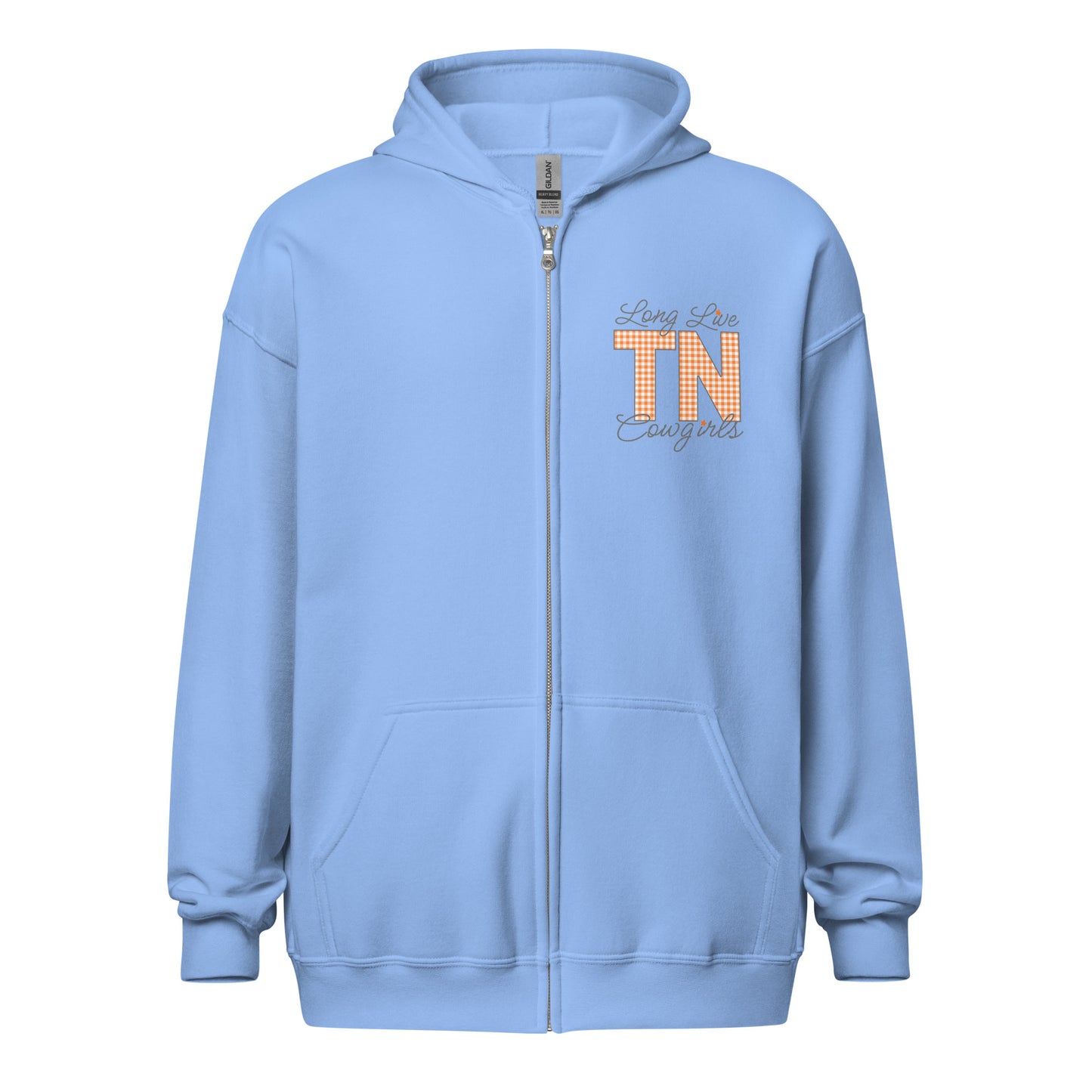 Long Live TENNESSEE Cowgirls Unisex heavy blend zip hoodie