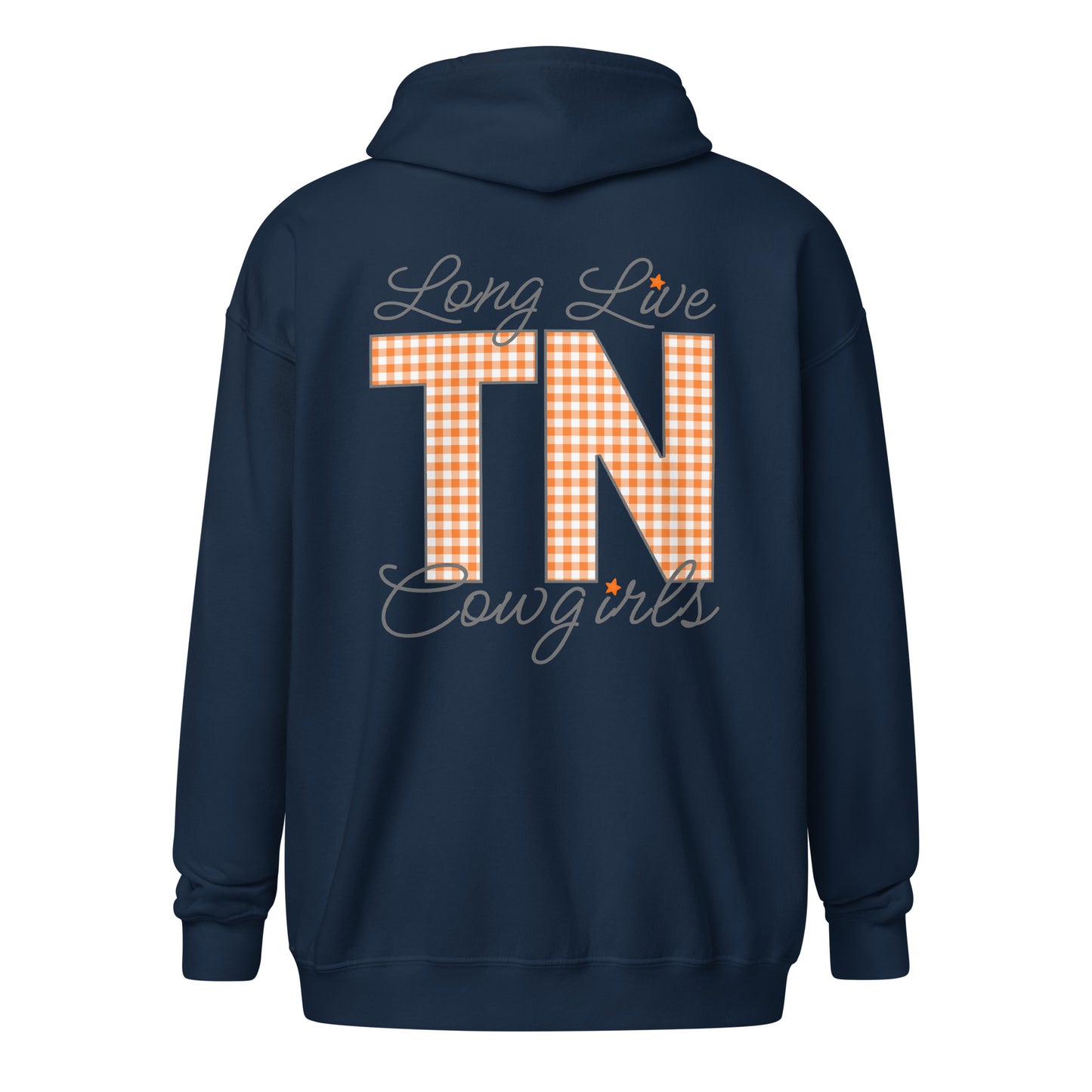 Long Live TENNESSEE Cowgirls Unisex heavy blend zip hoodie