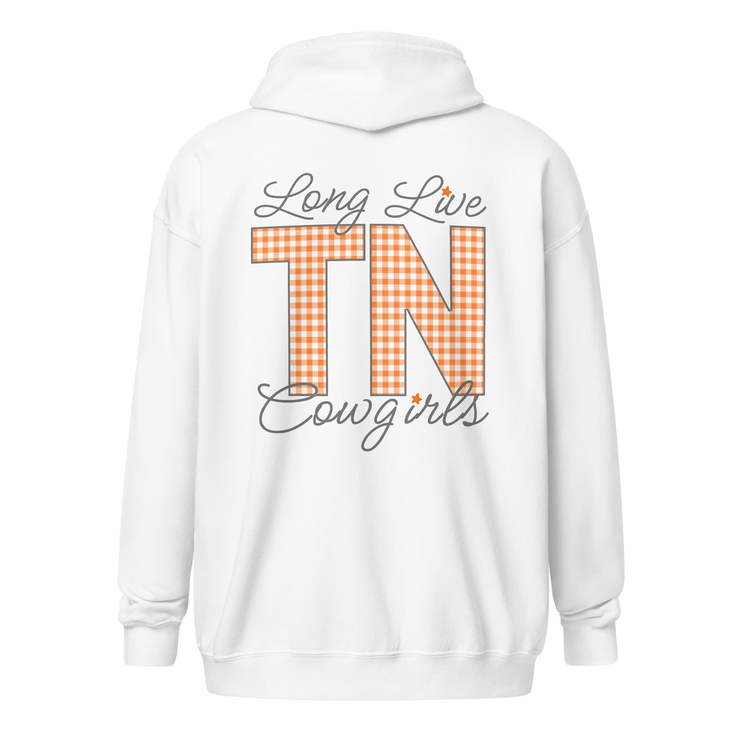 Long Live TENNESSEE Cowgirls Unisex heavy blend zip hoodie