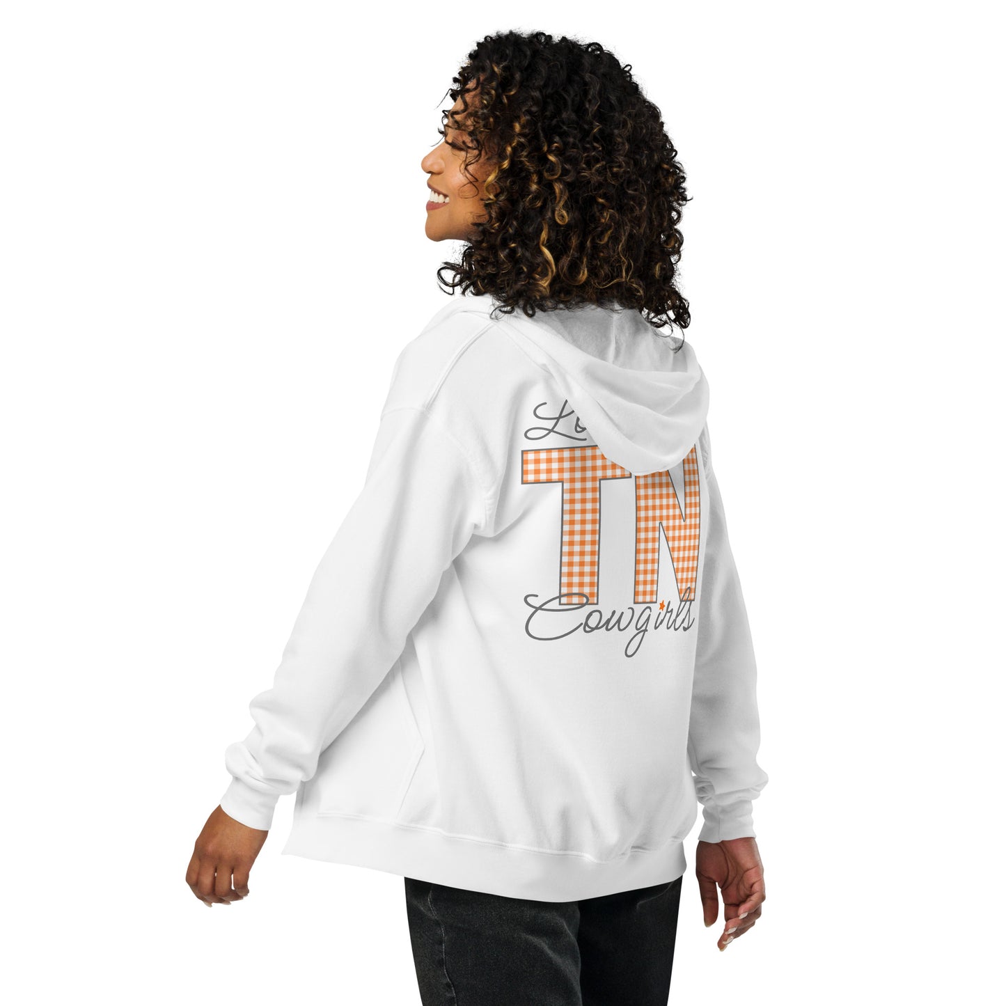 Long Live TENNESSEE Cowgirls Unisex heavy blend zip hoodie