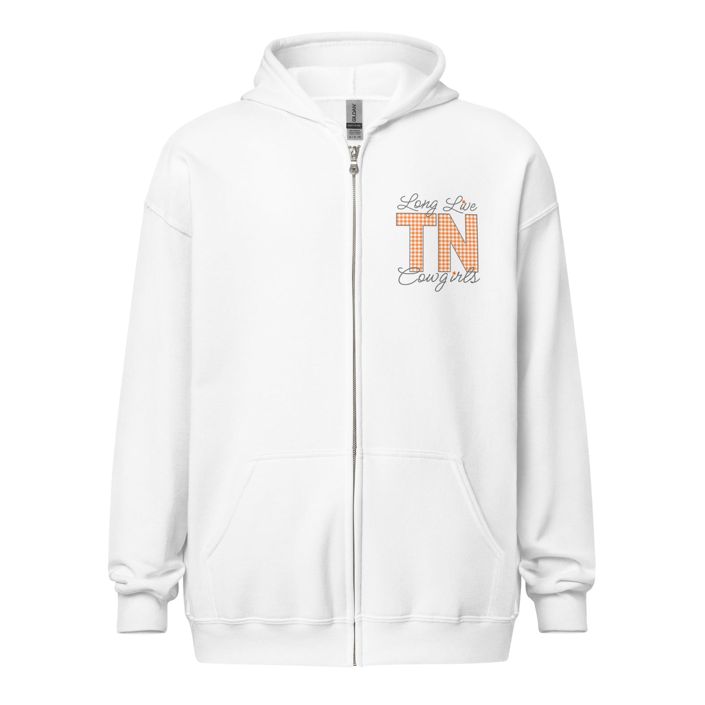 Long Live TENNESSEE Cowgirls Unisex heavy blend zip hoodie