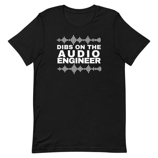 DIBS on the Audio Engineer Unisex t-shirt