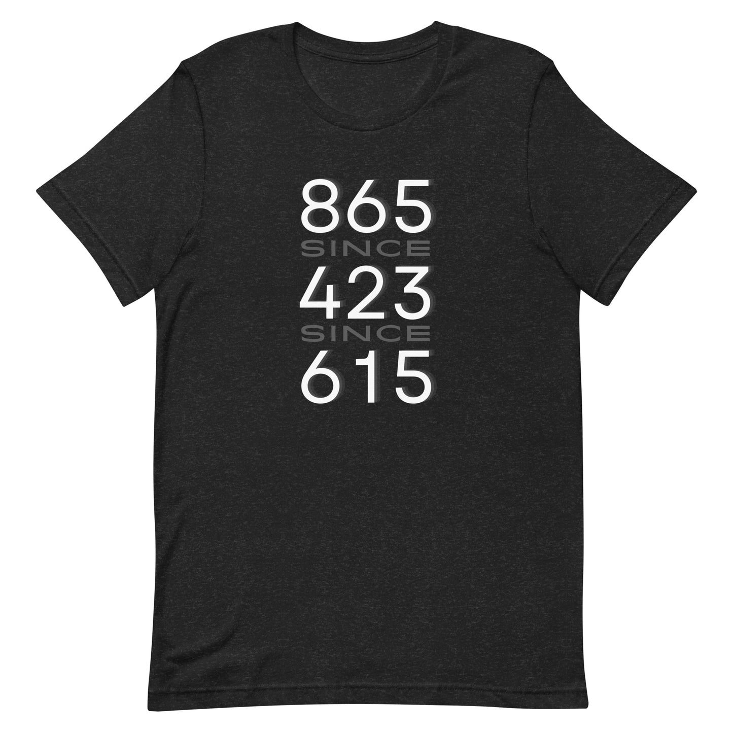 865/423/615 W Adult Unisex t-shirt