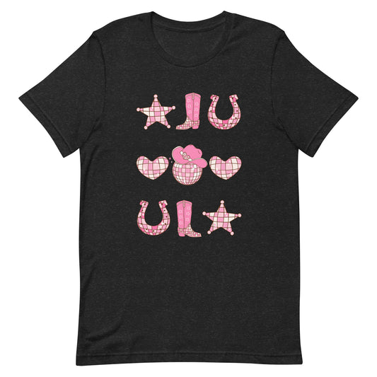 Disco Cowgirl Unisex t-shirt