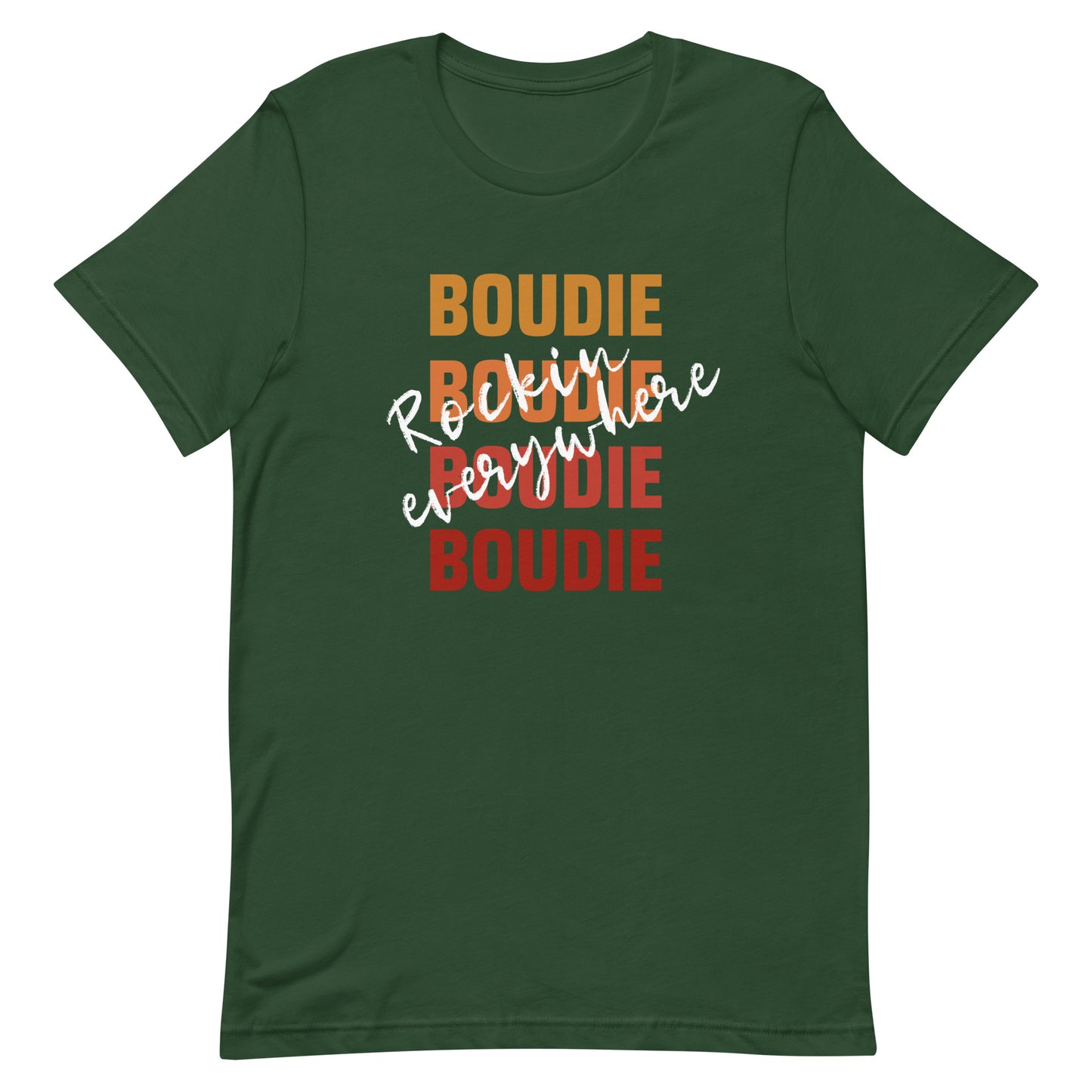 Boudie Rockin' Everywhere Unisex t-shirt