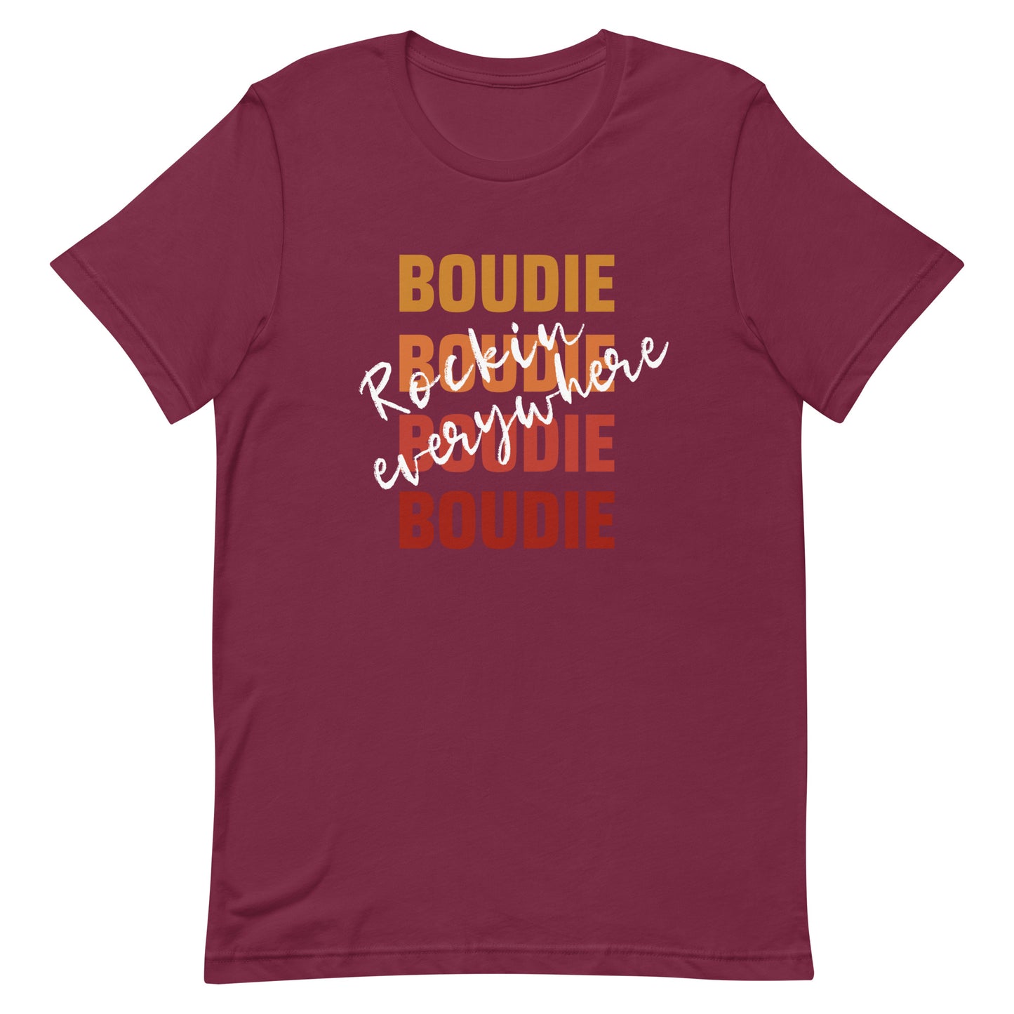 Boudie Rockin' Everywhere Unisex t-shirt