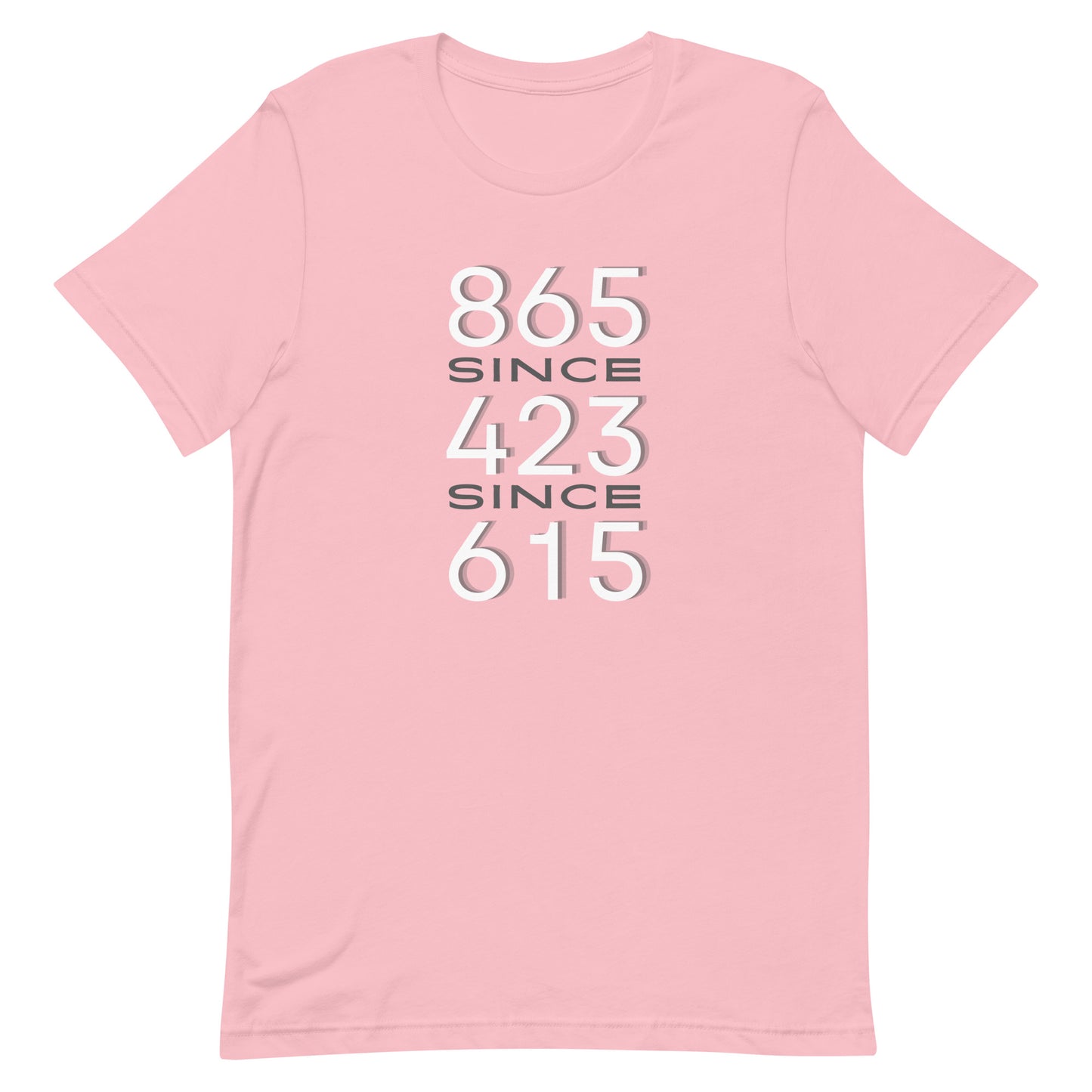 865/423/615 W Adult Unisex t-shirt