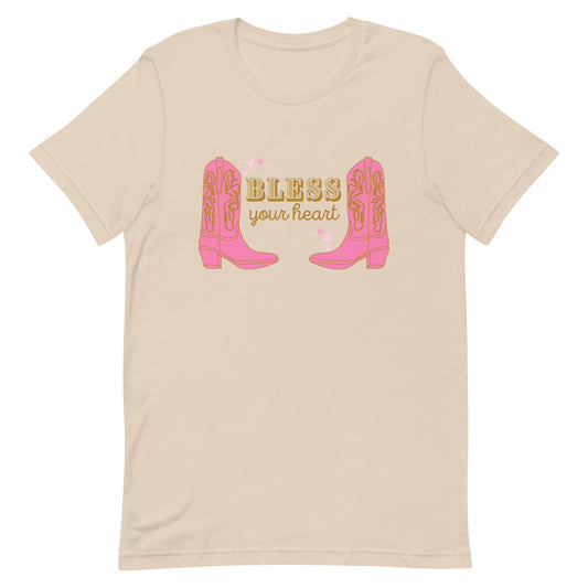 Bless Your Heart - Boots Unisex t-shirt