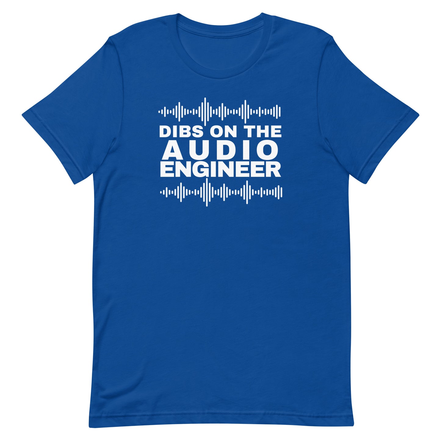 DIBS on the Audio Engineer Unisex t-shirt