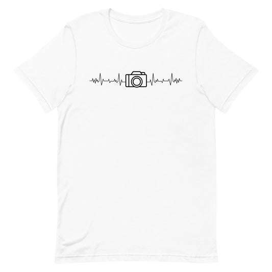 Photography is LIFE (black) Unisex t-shirt