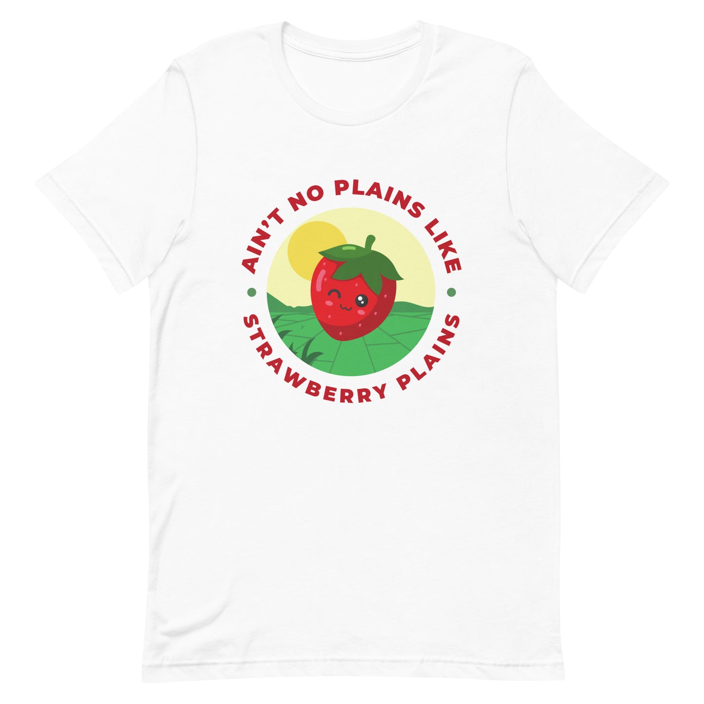 Ain't No Plains Like Strawberry Plains Unisex t-shirt