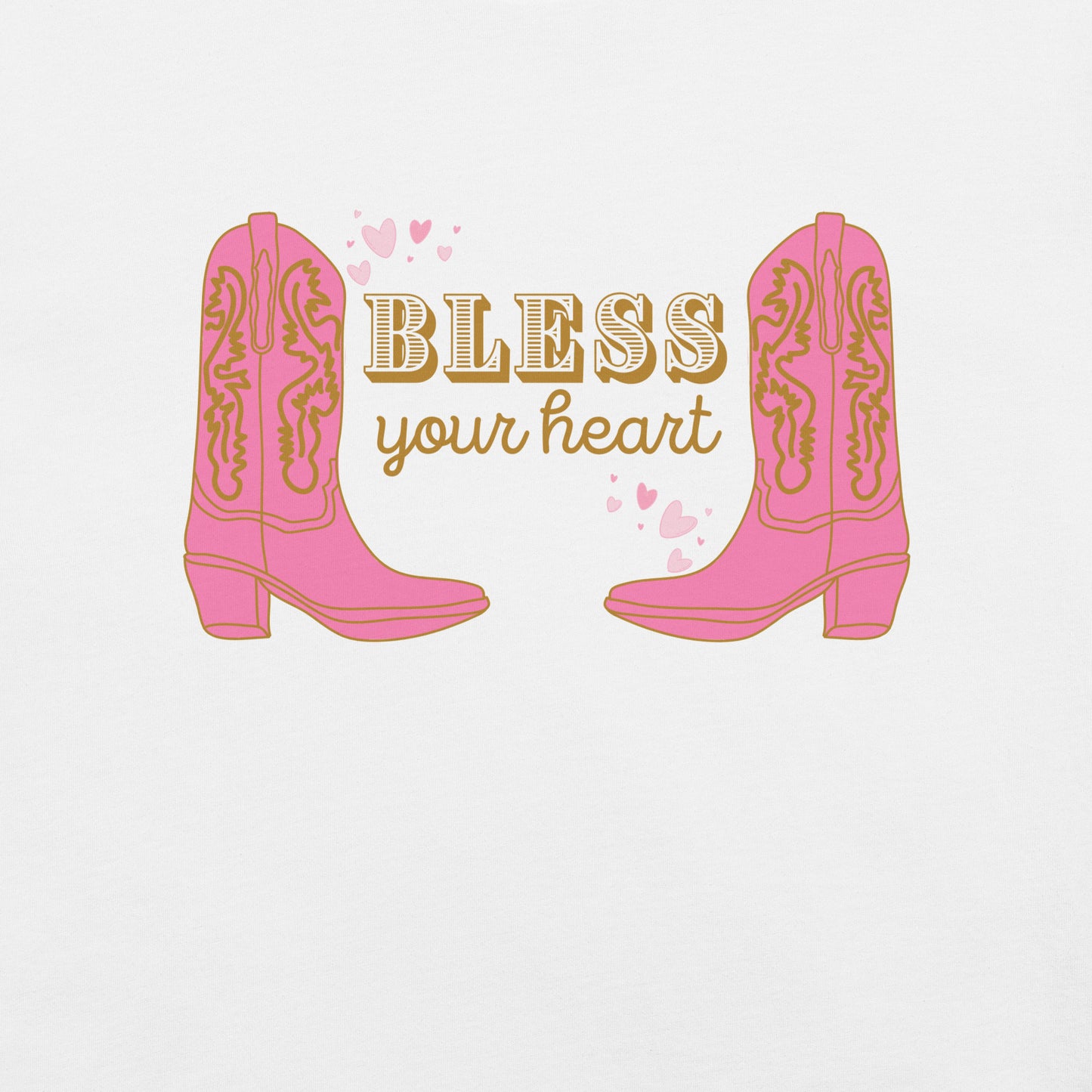 Bless Your Heart - Boots Unisex t-shirt