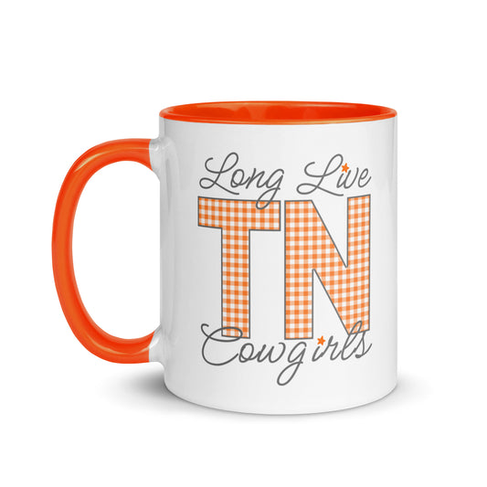 Long Live TENNESSEE Cowgirls Mug with Color Inside