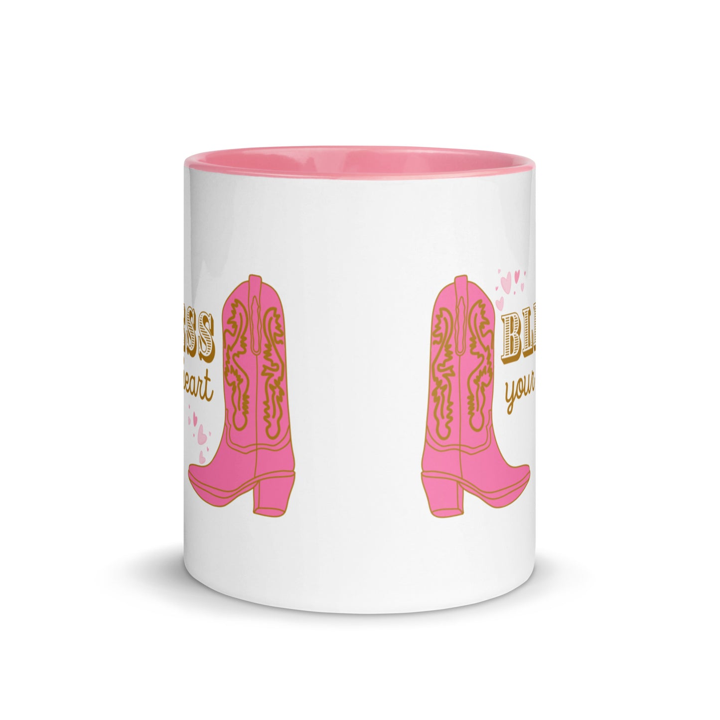 Bless Your Heart - Boots Mug with Color Inside