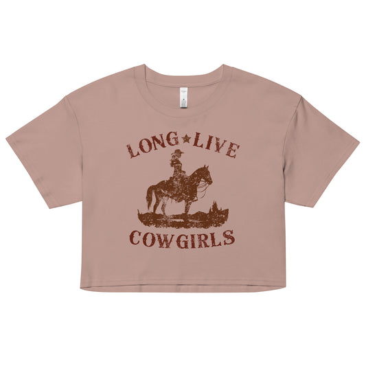 Long Live Cowgirls Women’s crop top