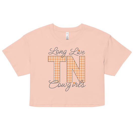 Long Live TENNESSEE Cowgirls Women’s crop top