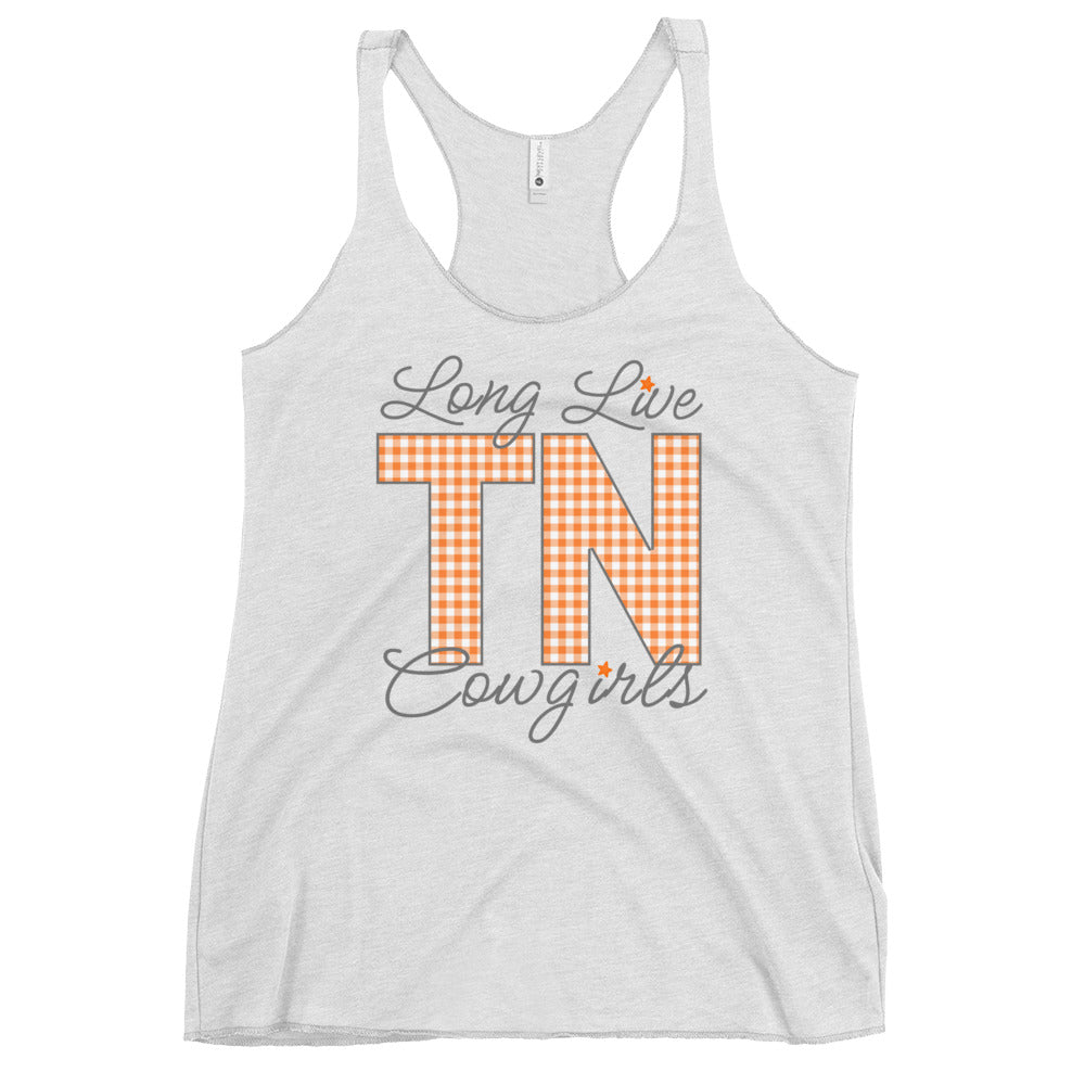 Long Live TENNESSEE Cowgirls Women's Racerback Tank