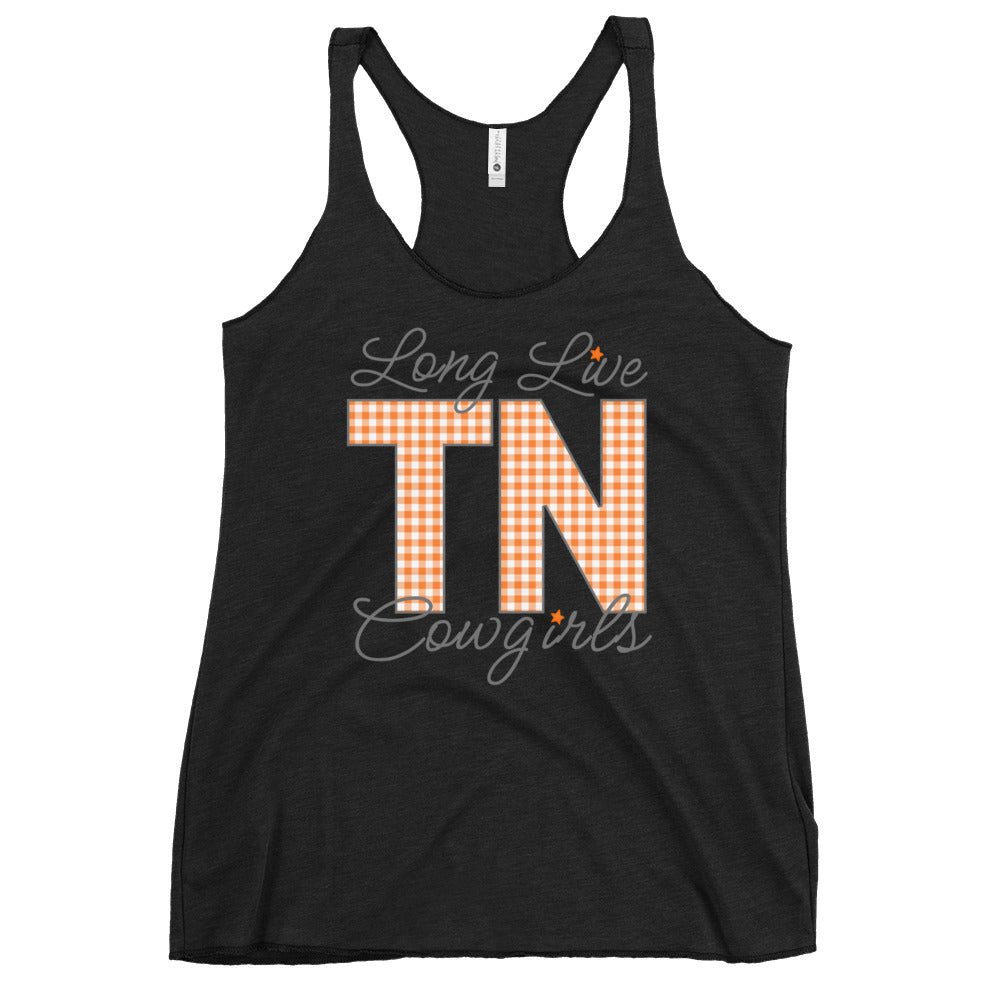 Long Live TENNESSEE Cowgirls Women's Racerback Tank