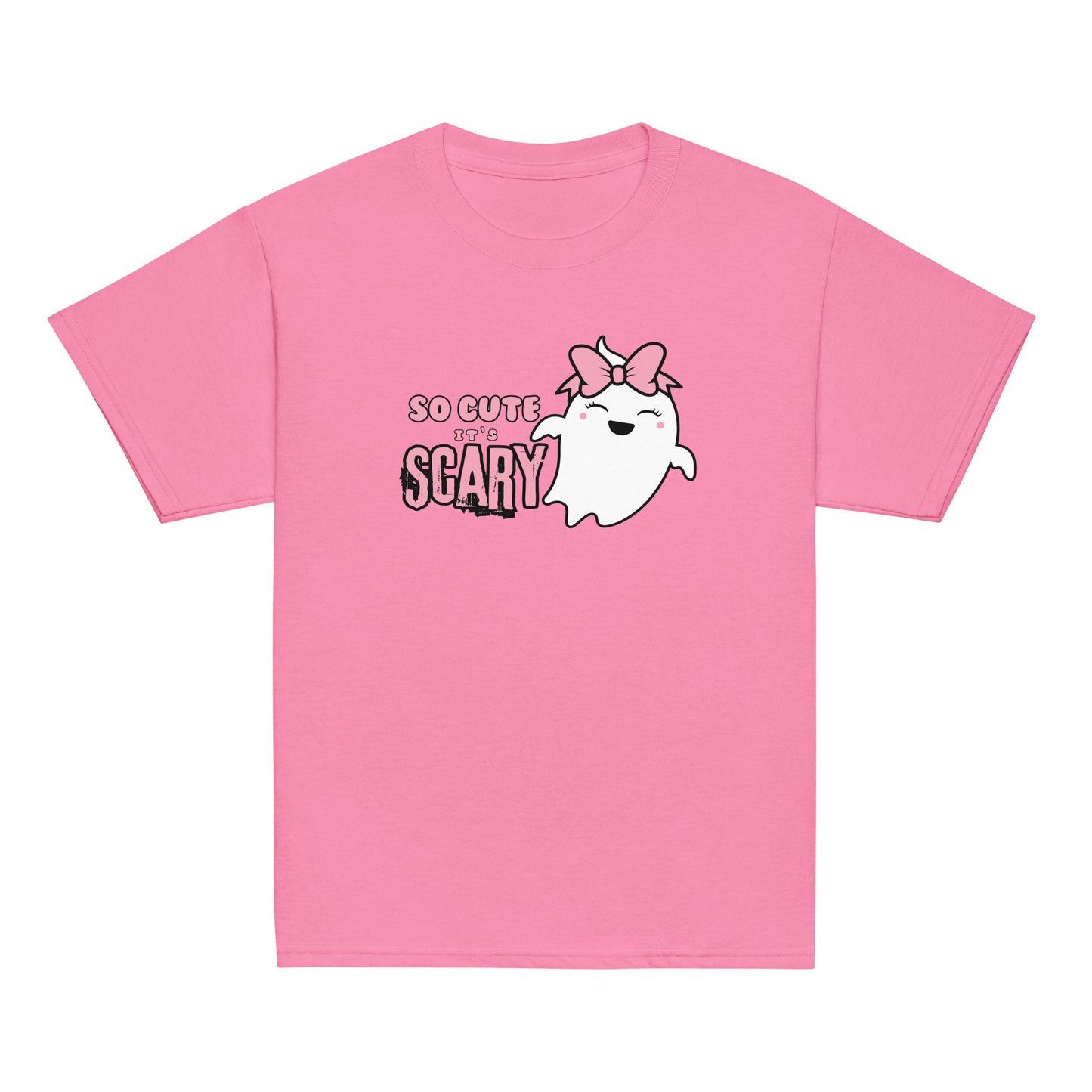 So Cute it's Scary PinkBow Youth classic tee