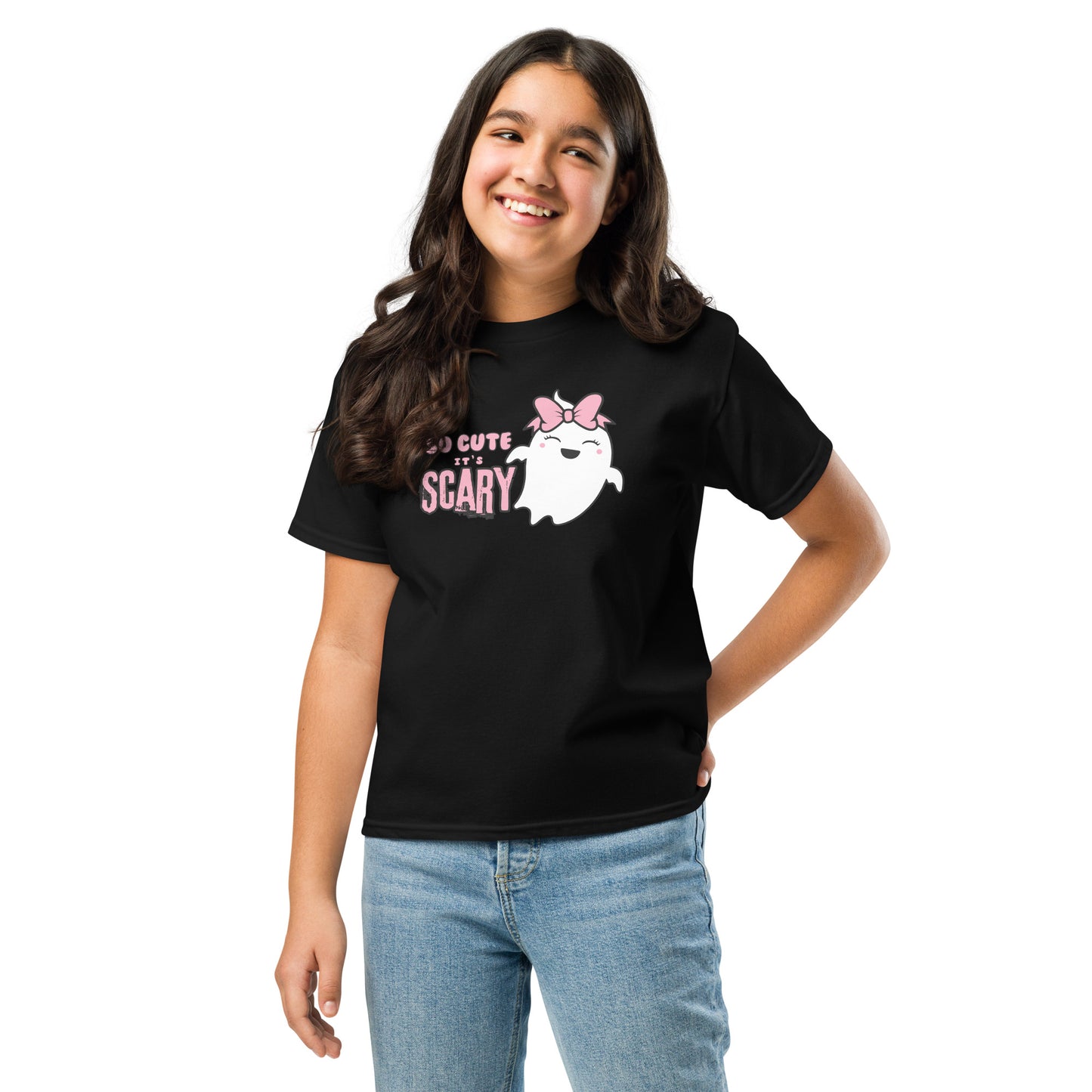 So Cute it's Scary PinkBow Youth classic tee