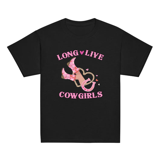 Long Live Cowgirls Boots-n-Hearts Youth classic tee