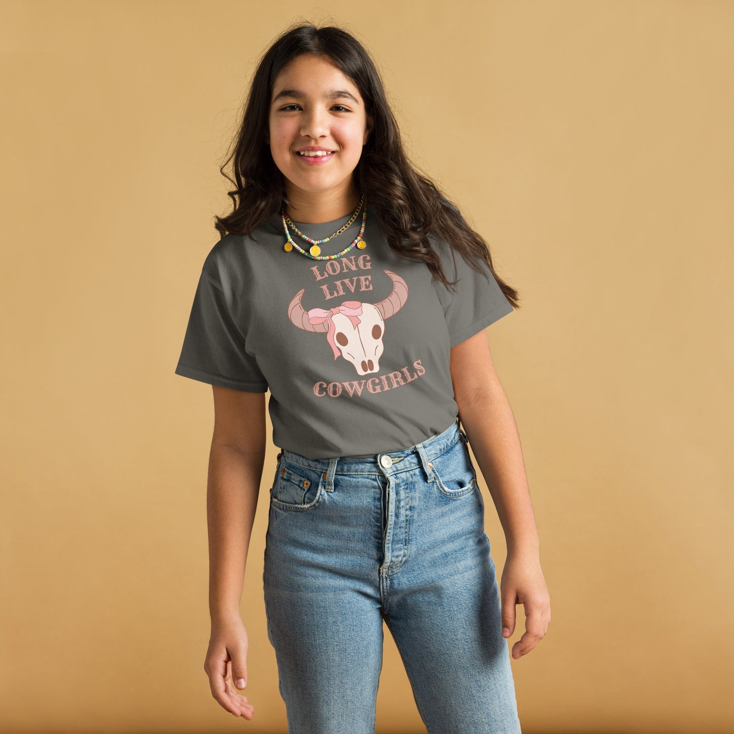 Long Live Cowgirls Longhorn Youth classic tee