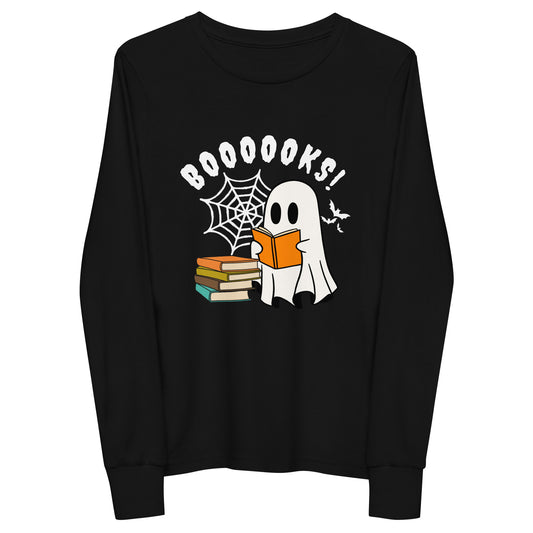 BOOOKS! Youth long sleeve tee