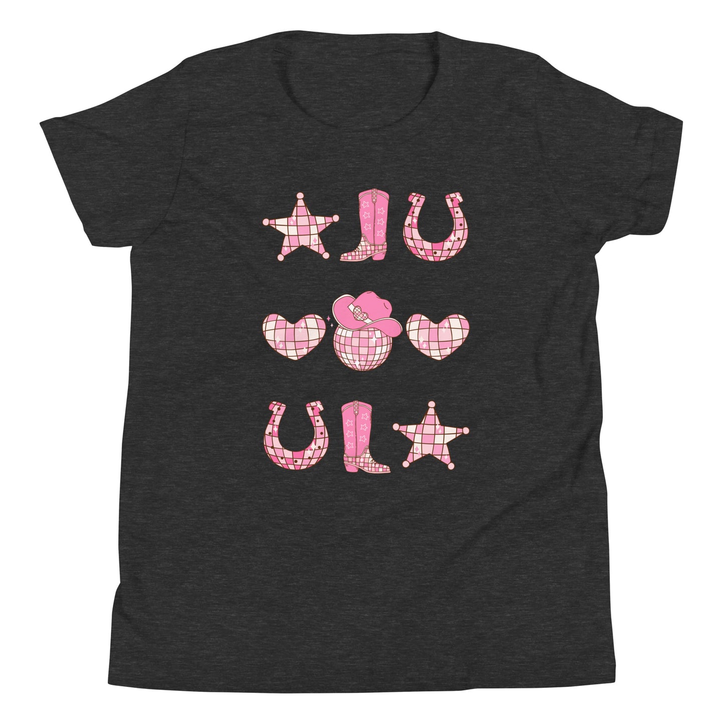 Disco Cowgirl Youth Short Sleeve T-Shirt